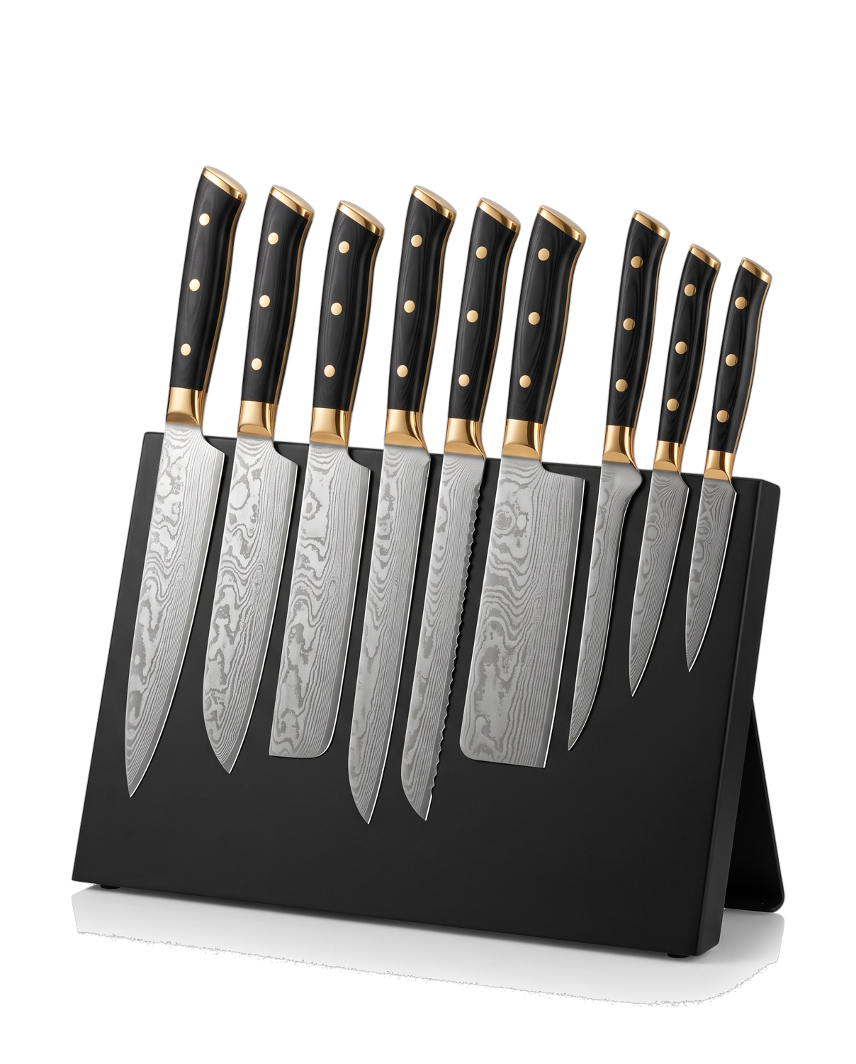 9-Piece Damascus Block Set